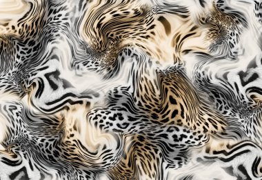 Leopar desenli tasarım. Kürk derisi dokusu. Moda baskısı. Hayvan desenli fayans arka planı.