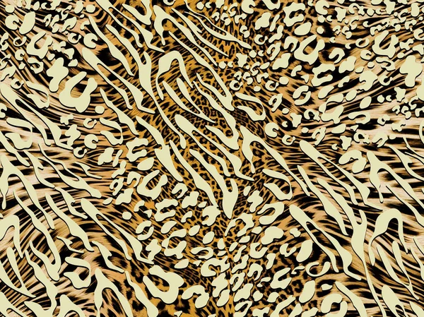 Леопардовый Узор Текстуры Кожи Модная Печать — стоковое фото