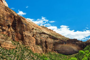 Zion Ulusal Parkı, Utah, ABD. 05 / 13 / 2023: Zion Ulusal Parkı, Utah, ABD.