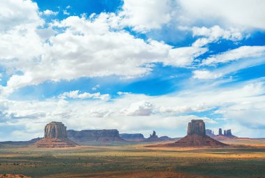 Monument Valley sınır Arizona ve Utah, Amerika Birleşik