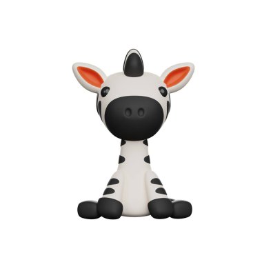 Şirin 3D Karakter Kırmızı Panda Oyuncağı