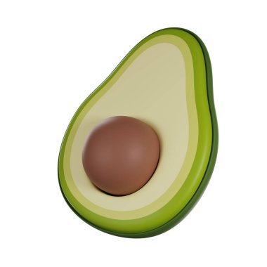 Avokado 3B sevimli hazırlama simgesi