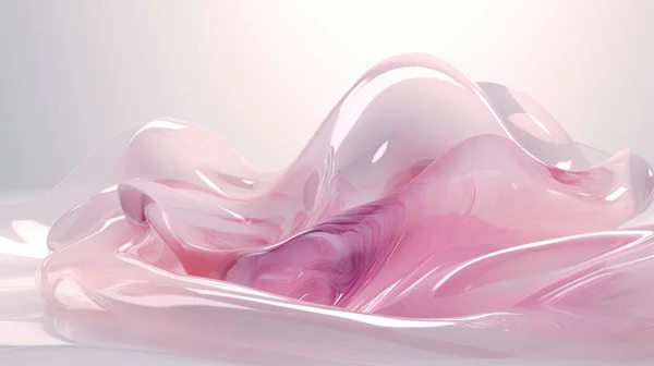 güzel parlak soyut pembe üç boyutlu arkaplan illüstrasyonu