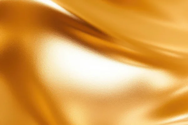Gouden Stof Textuur Achtergrond — Stockfoto