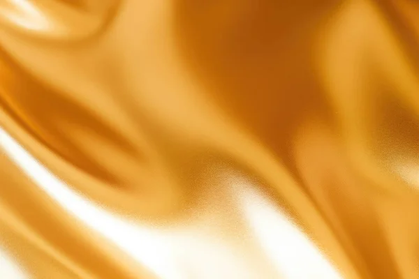 Gouden Zijde Textuur Stof — Stockfoto
