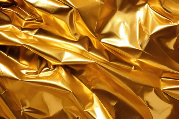 Gouden Folie Abstracte Achtergrond — Stockfoto