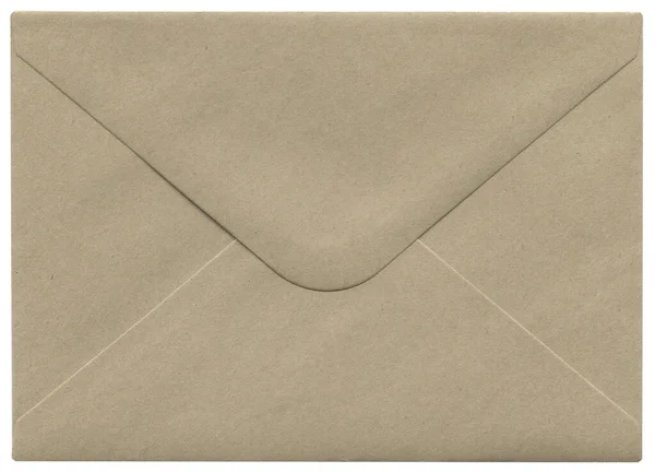 Carta Envelope Com Papel Branco — Fotografia de Stock