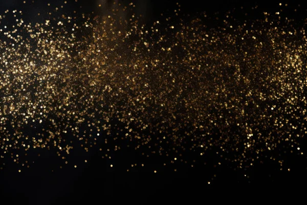 ブラックバックのゴールデンダスト粒子 — ストック写真