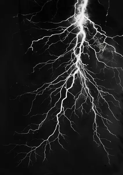 Ray Thunderstorm Black Background Lighting Effect Photos Artworks Royalty Free Stock Photos