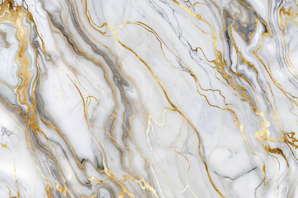 white marble background with gold blotches
