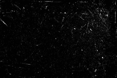 Çiziklerle kaplanmış eski siyah film tozu..