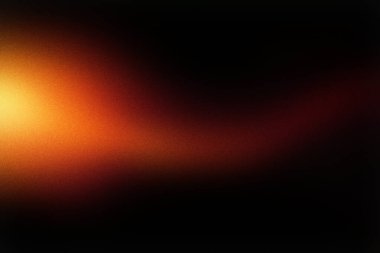 Siyah ve turuncu renkli film ışığı arka planda sızıntı yapıyor.