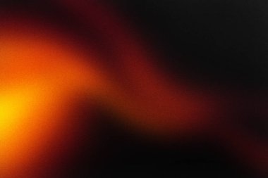 Siyah ve turuncu renkli film ışığı arka planda sızıntı yapıyor.