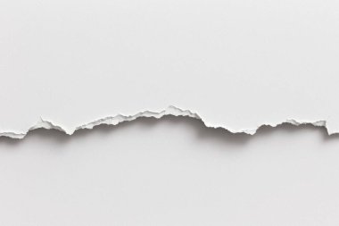 Metin için boşluğu olan yırtık Kağıt Dokusu