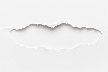 Metin için boşluğu olan yırtık Kağıt Dokusu