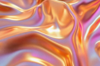 Soyut arkaplan, dalga tasarımı duvar kağıdı. Yanardöner holografik dalgalı arka plan. Dalgalı doku.                         