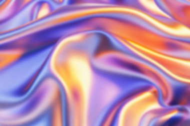 Soyut arkaplan, dalga tasarımı duvar kağıdı. Yanardöner holografik dalgalı arka plan. Dalgalı doku.                         