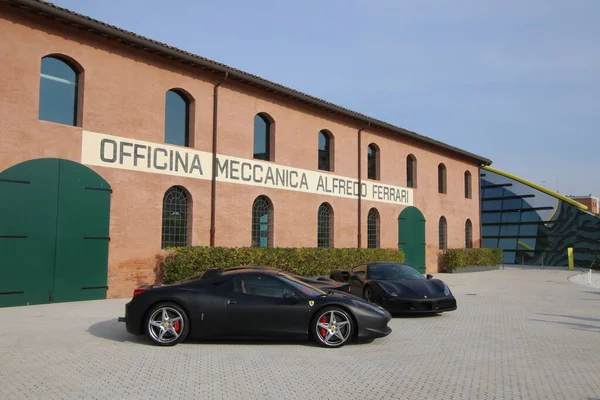 Modena Talya 2022 Enzo Ferrari Müzesi Ferrari Spor Arabalarının Prototipleri — Stok fotoğraf