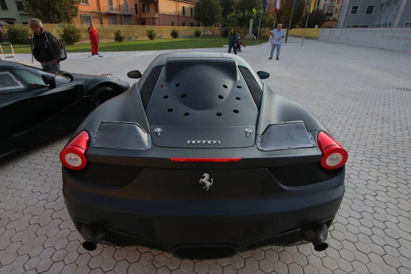 Modena Włochy Rok 2022 Museo Enzo Ferrari Prototypy Samochodów Sportowych — Zdjęcie stockowe