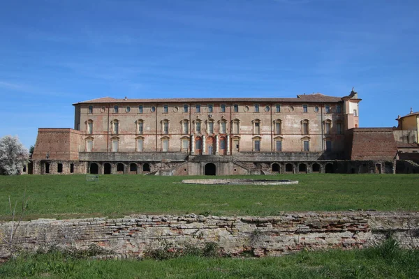 Palácio Ducal Sassuolo Modena Itália Antiga Família Estense Detalhe Arquitetônico — Fotografia de Stock