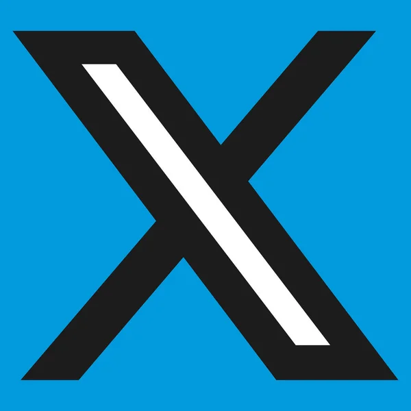 Verenigde Staten Juli 2023 Nieuw Logo Merk Twitter Met Nieuwe — Stockvector