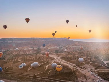 Hot air balloon fly over Cappadocia is known around the world as one of the best places to fly with hot air balloons in Goreme, Cappadocia, Turkey.
