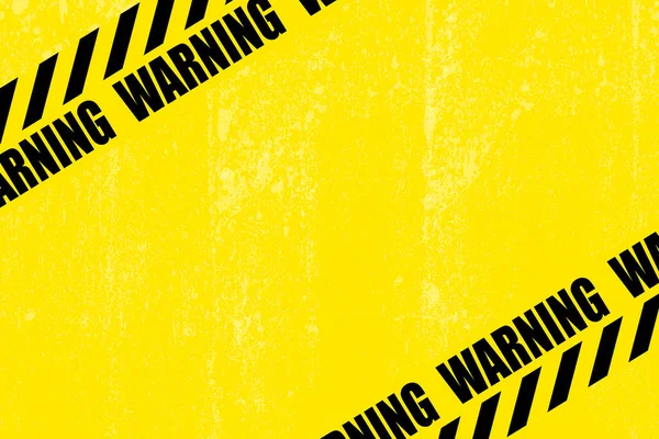 Черная Желтая Предупредительная Линия Полосатый Прямоугольный Фон Предупреждая Осторожным Потенциальной — стоковый вектор