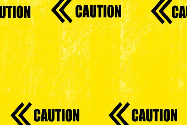 Προσοχή Μαύρο Και Κίτρινο Προειδοποιητική Γραμμή Ριγέ Ορθογώνιο Φόντο Προειδοποίηση — Διανυσματικό Αρχείο