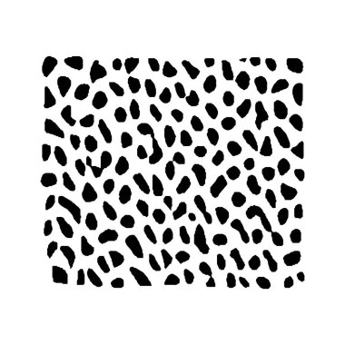 Soyut noktalar kare formu. Sosyal medya unsuru, posterler, kapaklar, baskılar. Vektör illüstrasyonu