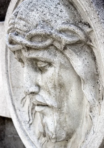 The face of Jesus Christ before the passions on the cross