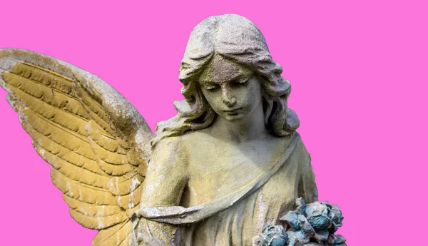 Γυναίκα Άγγελος Βλέμμα Ελέους Καλό Και Κακό — Φωτογραφία Αρχείου
