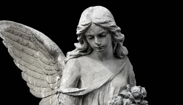 Прекрасне Обличчя Ангела Жінки Милосердя Мир Пам Ятник Хіх Століття — стокове фото
