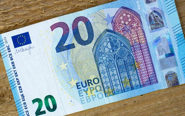 Euro Moeda União Europeia — Fotografia de Stock
