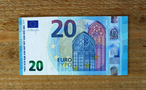 Євро Валюта Європейського Союзу — стокове фото