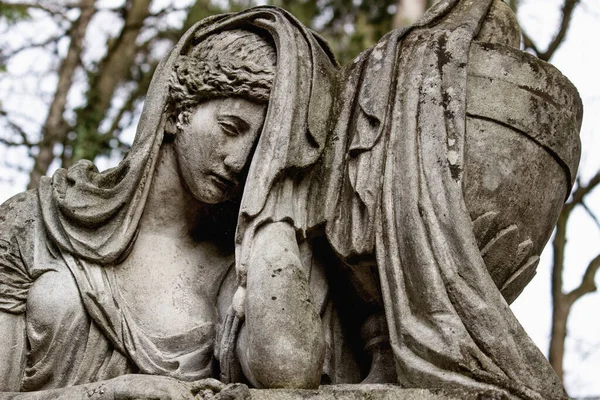 Смерть Страдания Мучения Ангела Воина — стоковое фото