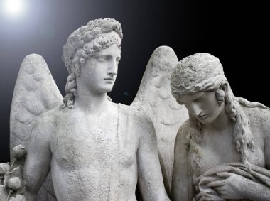 Melek Gabriel ve Bakire Meryem. Anonsun İncil 'deki sahnesi