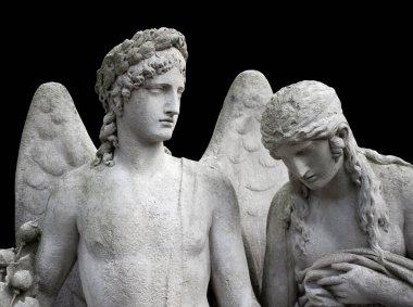 Melek Gabriel ve Bakire Meryem. Anonsun İncil 'deki sahnesi