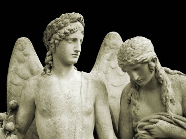 Melek Gabriel ve Bakire Meryem. Anonsun İncil 'deki sahnesi