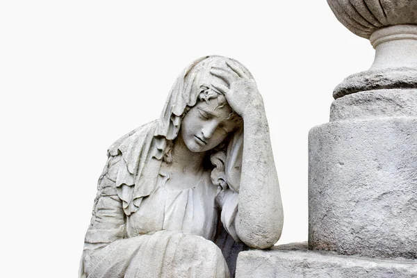 Bakire Meryem, İsa Mesih 'in yasını tutuyor. İncil 'deki acı hesabı.