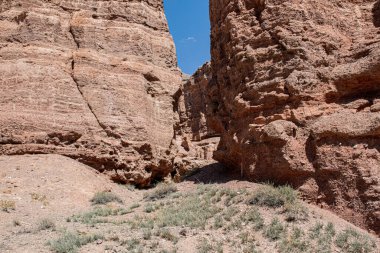 Kazakistan'ın Çarın Kanyonu