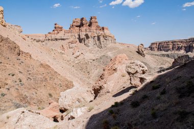 Kazakistan'ın Çarın Kanyonu