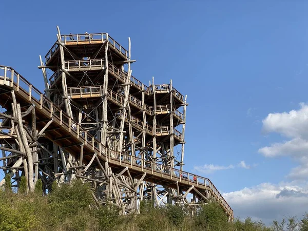 Wieża Widokowa Kurzetniku Kurzy Górze — Zdjęcie stockowe