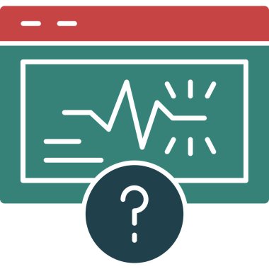 Tıbbi bir simgenin vektör illüstrasyonu