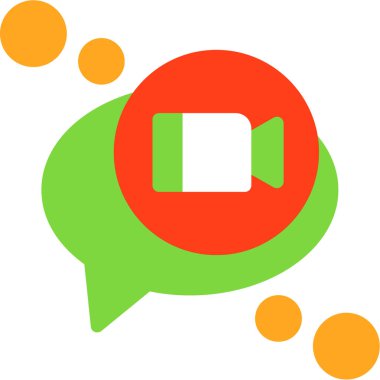 Sohbet iletisi açıklama simgesi düz biçimli