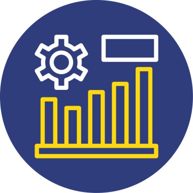 Modern simgenin vektör illüstrasyonu