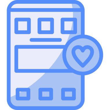 İnternetten alışveriş. Web simgesi basit illüstrasyon