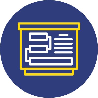 seo modern simgesinin vektör illüstrasyonu