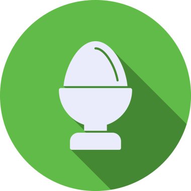 Tek izole lamba simgesinin vektör çizimi