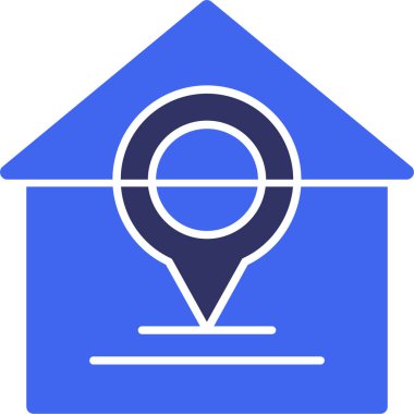 gps konum simgesi - taslak biçimi