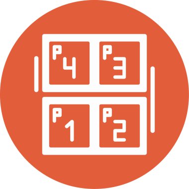 seo modern simgesinin vektör illüstrasyonu